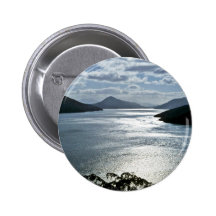 Queen Charlotte Sound, South Island Pinback Buttons
