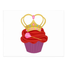 Queen Cupcake Postcards