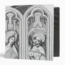 Queen Eleanor and Henry III, taken ancient Binder