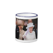 Queen Elizabeth Diamond Jubilee commemorative mug