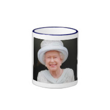 Queen Elizabeth Diamond Jubilee commemorative mug