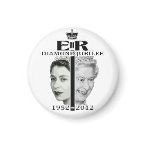 Queen Elizabeth Diamond Jubilee Magnet