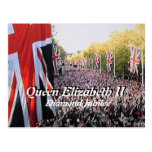 Queen Elizabeth Diamond Jubilee postcard