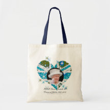 Queen Elizabeth Diamond Jubilee UK flag Canvas Bags