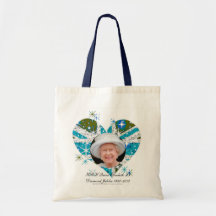 Queen Elizabeth Diamond Jubilee UK flag Bags