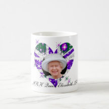 Queen Elizabeth Diamond Jubilee UK flag Mug