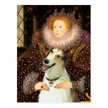 Queen Elizabeth I - Borzoi Post Cards
