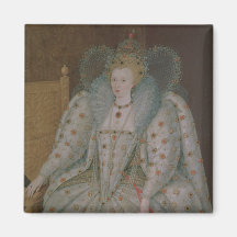 Queen Elizabeth I of England and Ireland Refrigerator Magnet