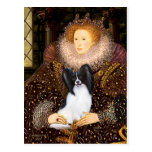 Queen Elizabeth I  - Papillon 1 Postcard