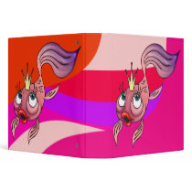 Queen Fish 3 Ring Binders