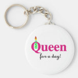 Queen for a Day Key Chain