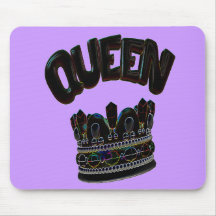 queen.glowrainbow mousepads