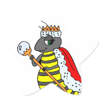 Queen Honeybee Diva Cartoon