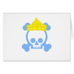 queen king skull cards