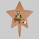 Queen Lemur Pretty Pink Cake Pick cake picks