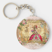 Queen Marie Antoinette Versailles Party Keychain