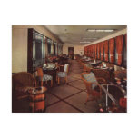 Queen Mary starboard garden lounge Postcard