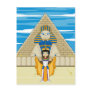 Queen Nefertiti & The Great Sphinx of Giza Postcard