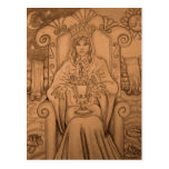 Queen Of Cups - Tarot Card postcards