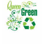 Queen of Green t-shirts
