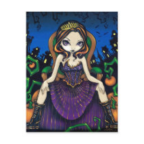 "Queen of Halloween" Postcard