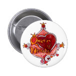 Queen of Hearts Button buttons