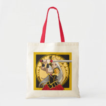 Queen of Hearts Canvas Bag