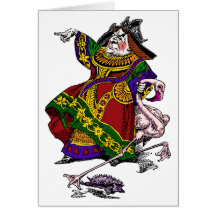Queen of Hearts Card