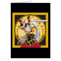 Queen of Hearts Card