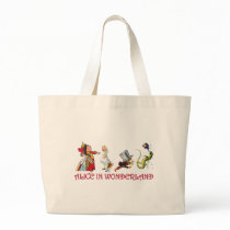 QUEEN OF HEARTS, MAD HATTER & BILL THE LIZARD TOTE BAGS