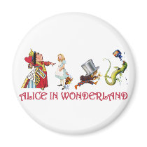 QUEEN OF HEARTS, MAD HATTER & BILL THE LIZARD