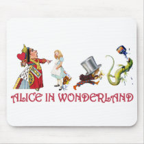 QUEEN OF HEARTS, MAD HATTER & BILL THE LIZARD