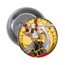 Queen of Hearts Pinback Button