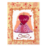 Queen of Hearts Postcard postcards