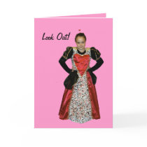 Queen of Hearts Valentine Card