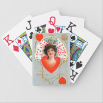 QUEEN OF HEARTS ,Valentine's Day playing cards