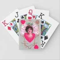 QUEEN OF HEARTS ,Valentine's Day playing cards