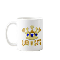 QUEEN OF SLOTS COFFEE MUG