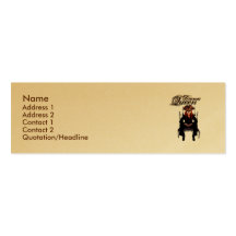 Queen of the Drama Montage Business Cards