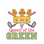 Queen of the Green Womens Golf Shirt