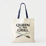 Queen of the Grill Tote Bags