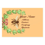 QUEEN OF THE HONEY BEES  IN SKEP / BEEKEEPER BUSINESS CARD TEMPLATE