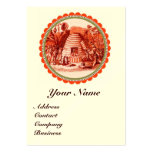 QUEEN OF THE HONEY BEES  IN SKEP / BEEKEEPER BUSINESS CARD TEMPLATES