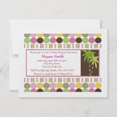 Queen  Jungle Baby Shower Theme on Queen Of The Jungle Baby Shower Products  Customizable Invitation