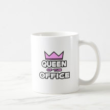 Queen of the Office Coffee Mugs