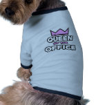Queen of the Office Pet T-shirt