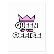 Queen of the Office Postcards