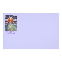 Queen Of The Tides Goddess Art Stationery