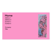 QUEEN PINK BUSINESS CARD TEMPLATE