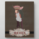 Queen Pretty Pink Fawn Chocolate Vintage  Plaque plaques